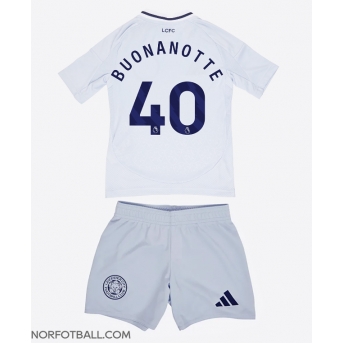 Billige Fotballdrakt Leicester City Facundo Buonanotte #40 Replika Tredjedraktsett Barn 2024-25 Kortermet (med bukser)
